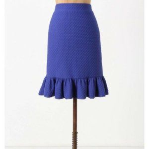 Anthropologie Basal Flounced Skirt